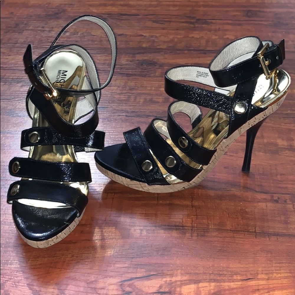 Michael Kors button up heels